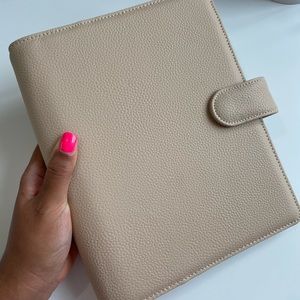💛 Cloth & Paper Smooth Caviar Leather Agenda A5